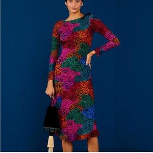 FARM Rio dressMulticolor Long Sleeve Dress sizeM